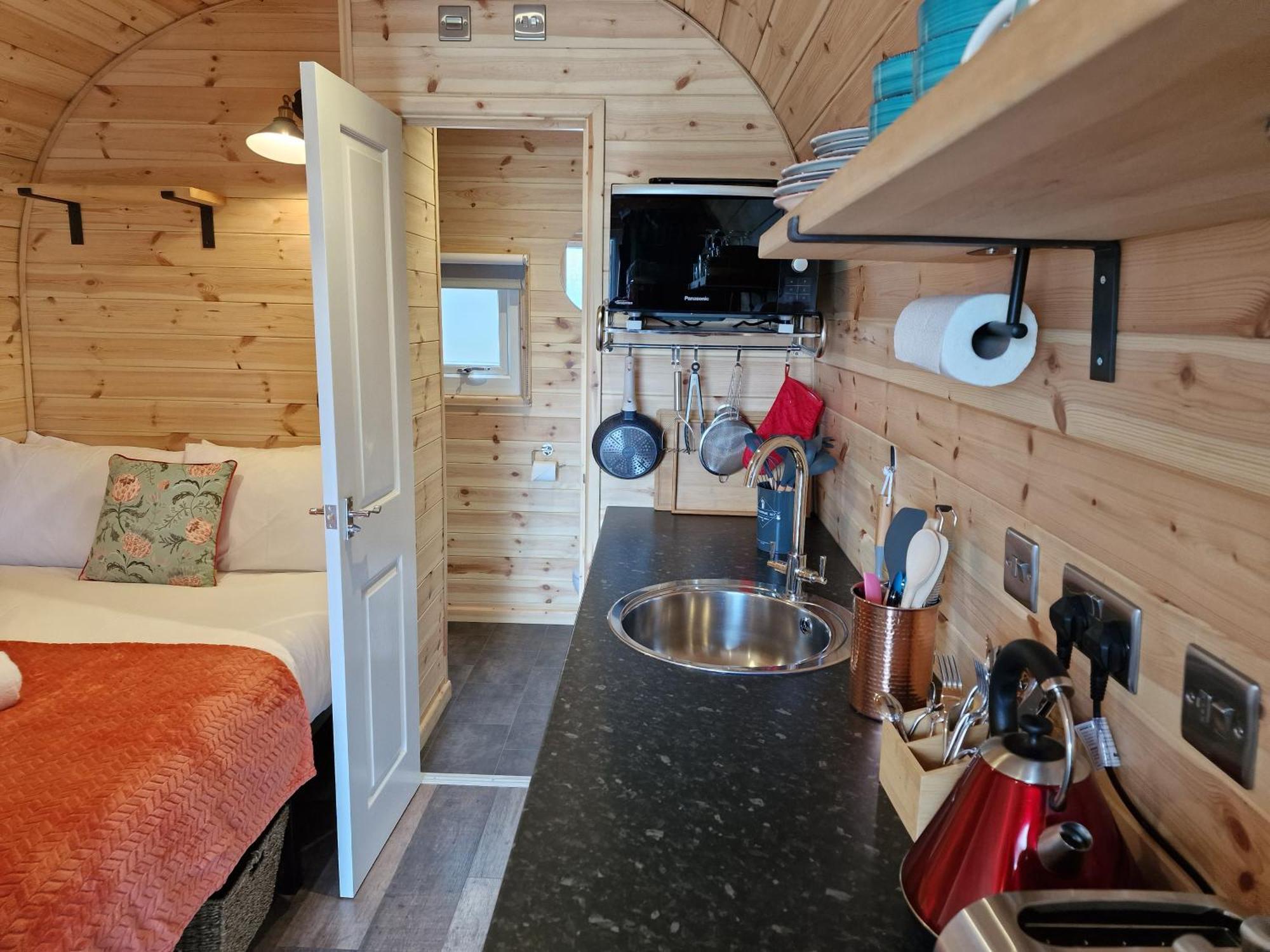 Rowan Gorgeous Glamping Hideaway Apartment Durnamuck Ngoại thất bức ảnh