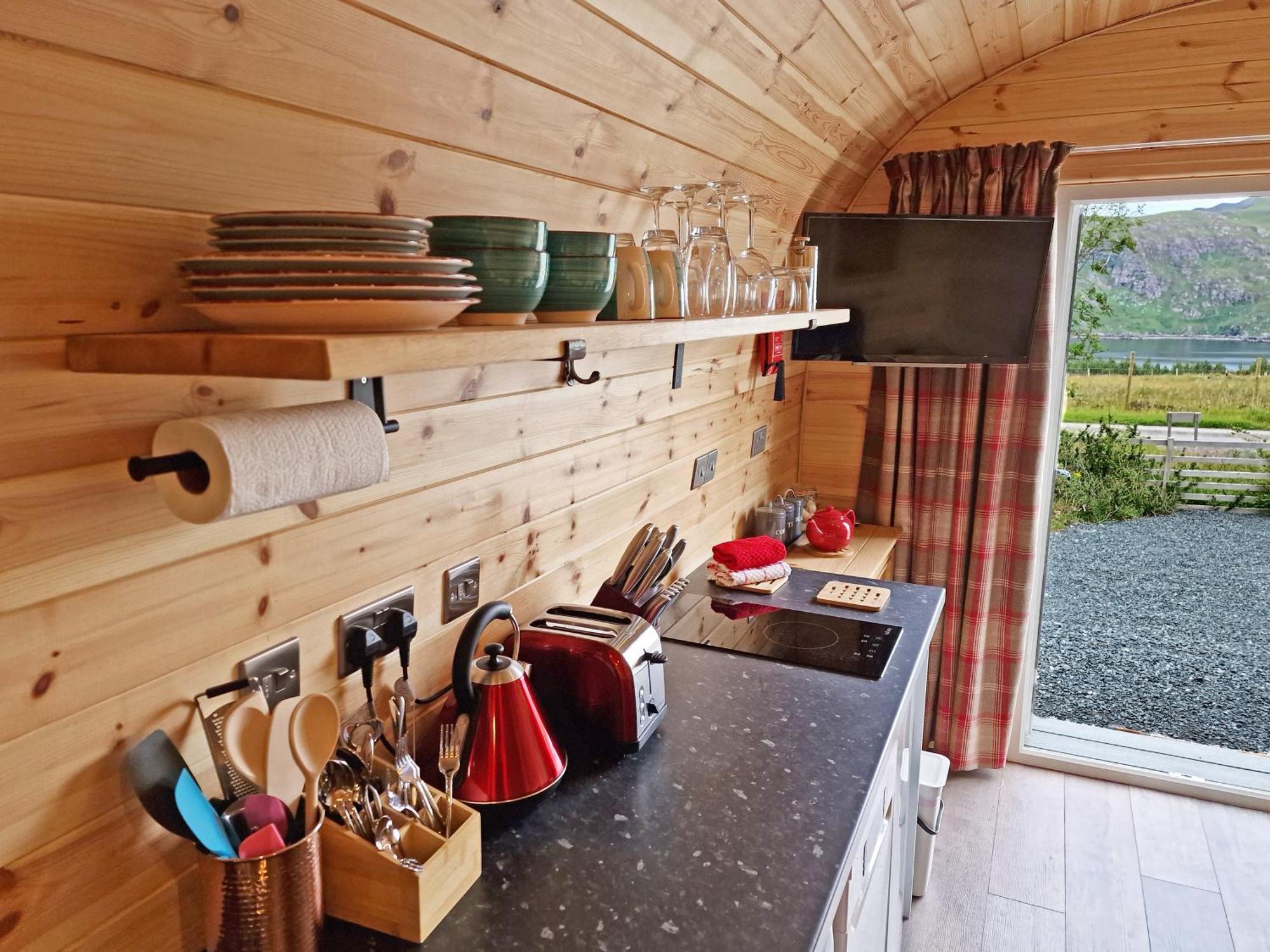 Rowan Gorgeous Glamping Hideaway Apartment Durnamuck Ngoại thất bức ảnh