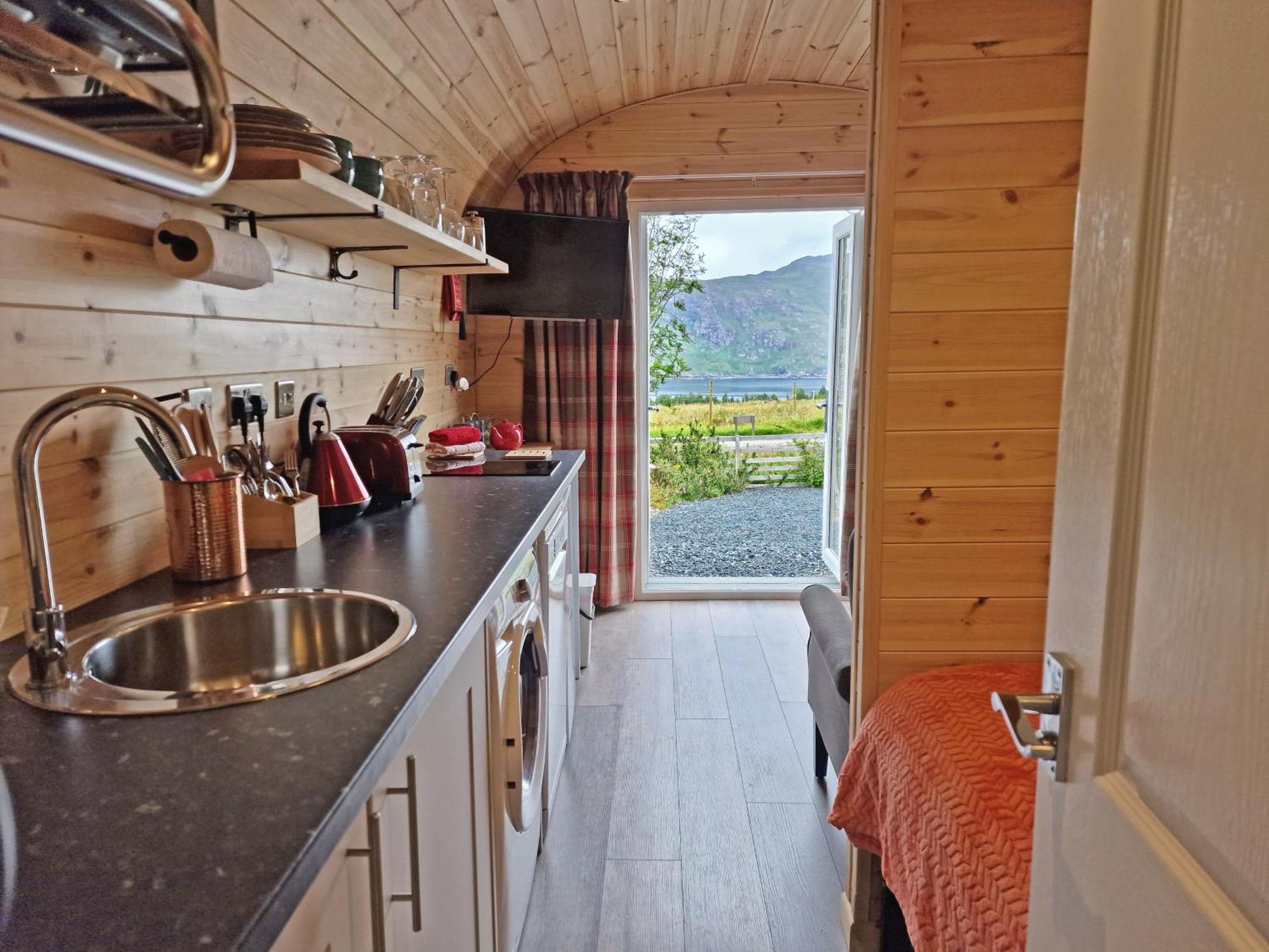 Rowan Gorgeous Glamping Hideaway Apartment Durnamuck Ngoại thất bức ảnh